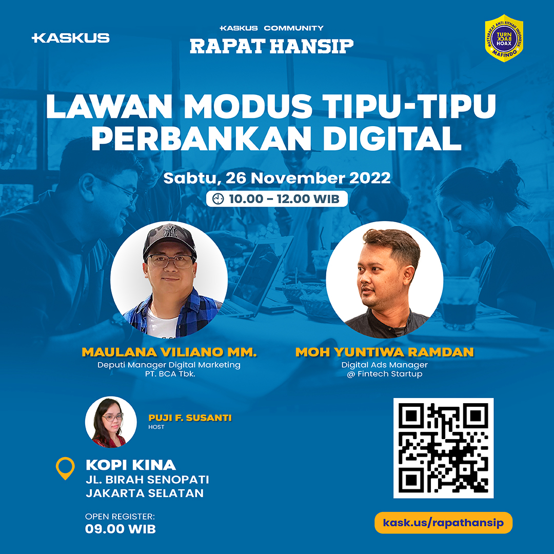 Kupas Tuntas Kejahatan Digital di Rapat Hansip. Daftar Sekarang!