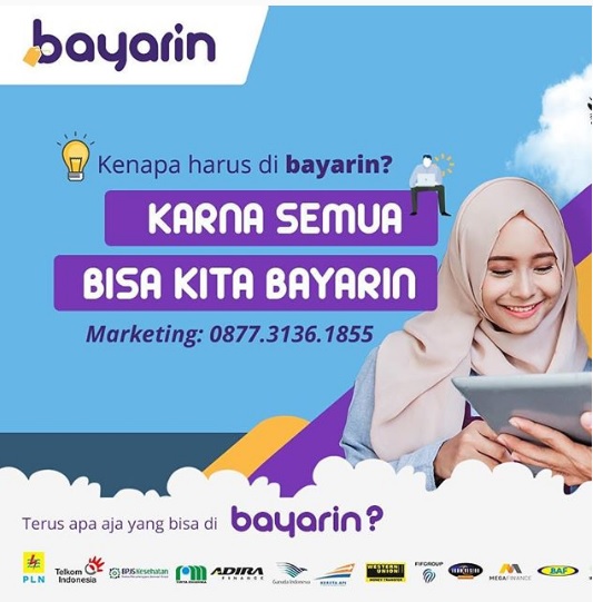 Bayarin.co.id, layanan PPOB paling lengkap di Indonesia