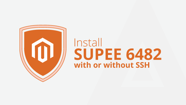 How to Install Magento SUPEE 6482 with or without SSH