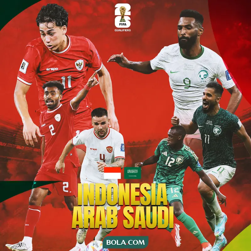 Indonesia Bangkit! 2-0 Lawan Timnas Arab Saudi