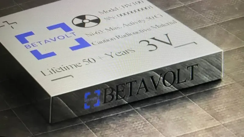 Betavolt: Baterai Bertenaga Nuklir asal China, Tahan Sampai 50 Tahun?