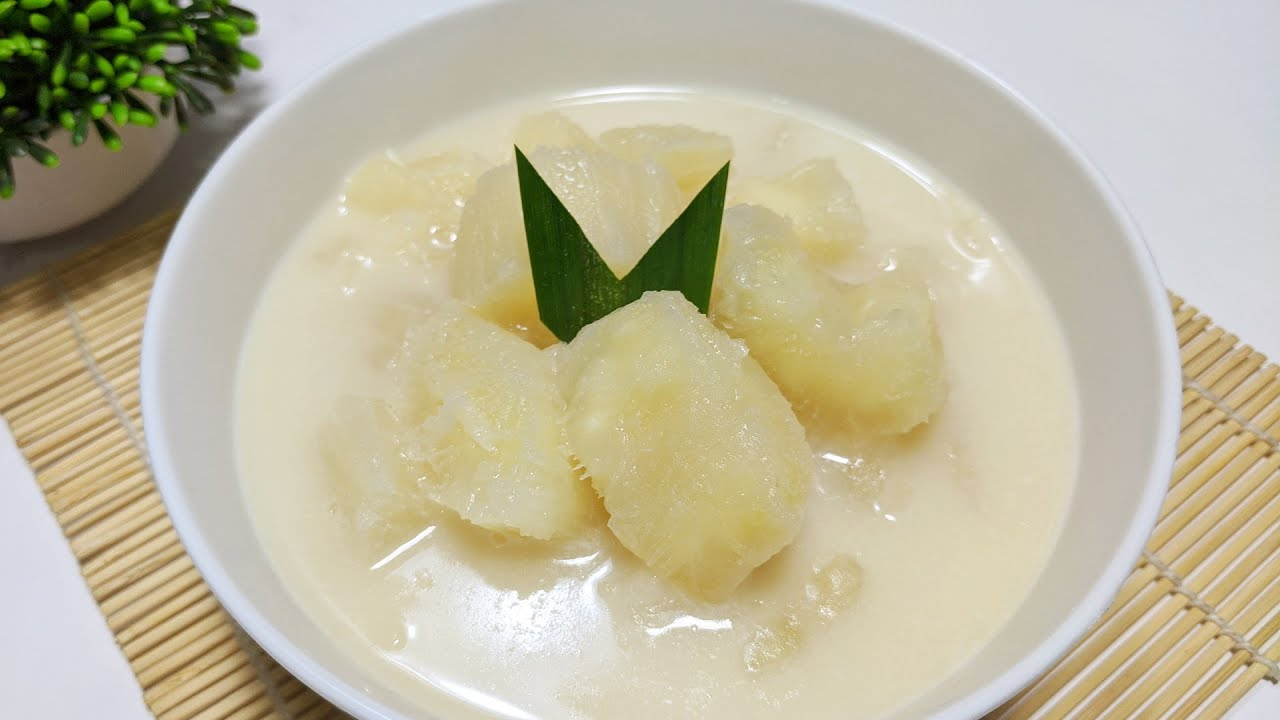 Kolak Putih, Minuman Segar untuk Buka Puasa.
