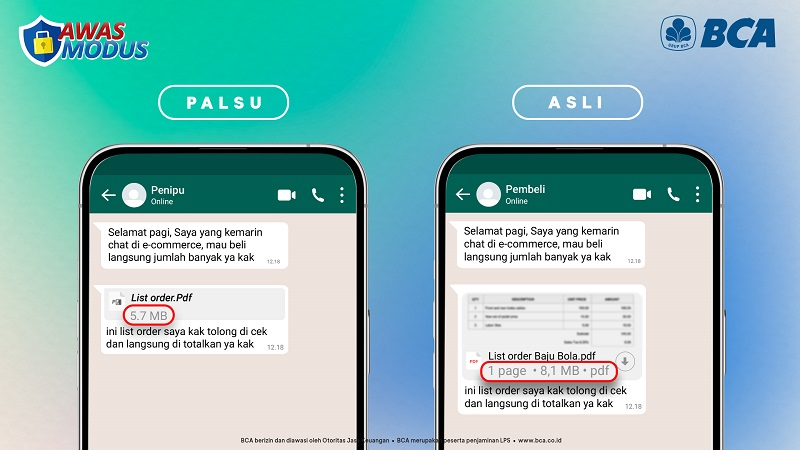 Wajib Teliti! Gini Lho Modus Penipuan Pakai File PDF Palsu!