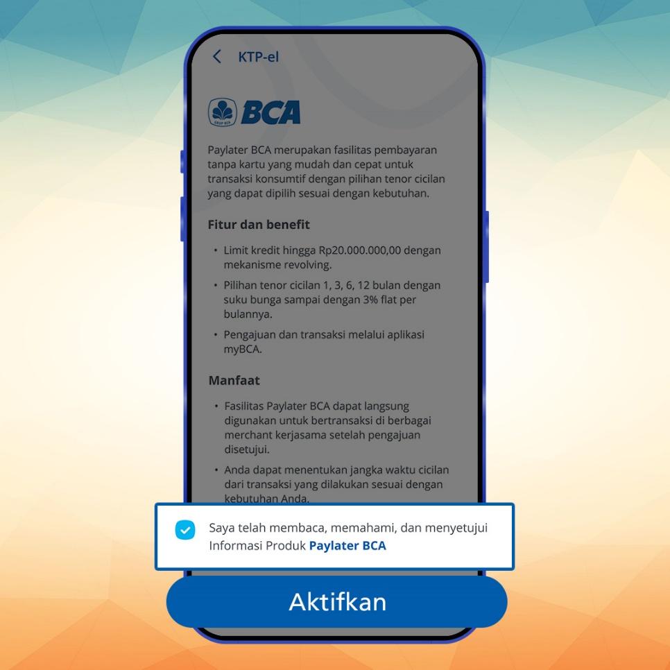 Tutorial Aktifin Paylater BCA