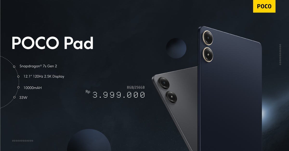 POCO Merilis 3 Perangkat Fearless Sekaligus!