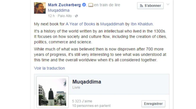 Mark Zuckerberg Ungkap Kepincut dengan Buku Tokoh Pemikir Islam Ini