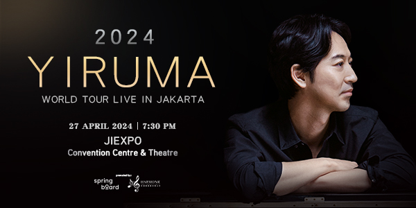 Pianis YIRUMA Gelar Konser di Jakarta, Tiket Udah Bisa Dibeli!