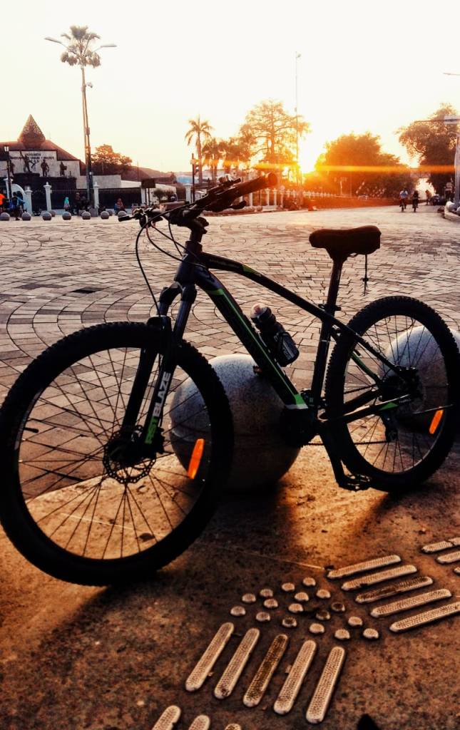 Gowes Sepeda bareng Komunitas Pitnik Jogja di Studio Alam Gamplong