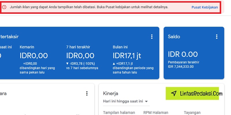 Cara Jitu Mengatasi Pembatasan Iklan AdSense