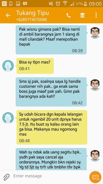 Waspada Modus Lelang HP murah Mengatasnamakan Bea Cukai