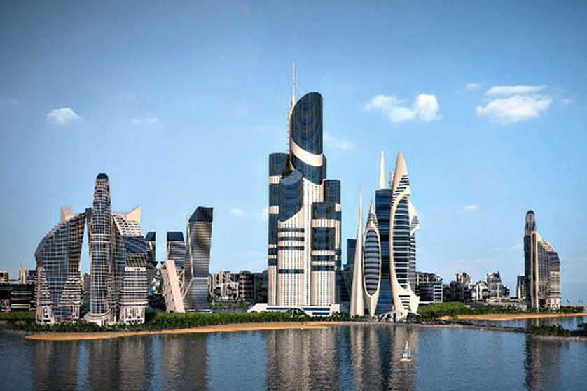 Azerbaijan Tower - Gedung dengan Tinggi 1050 m (1,05km)