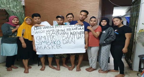 Dampak Lockdown Malaysia, Ribuan TKI Terancam Kelaparan, Miris!
