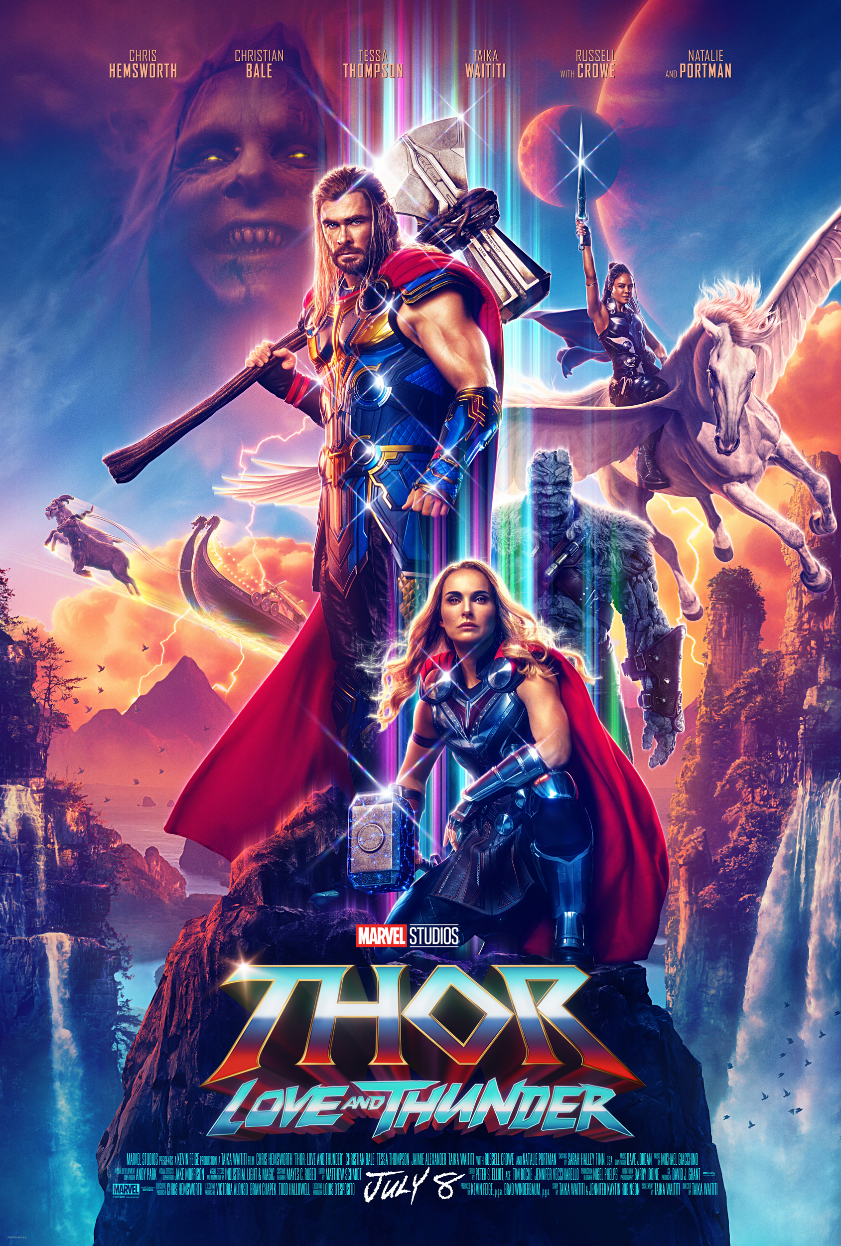 Review Thor: Love And Thunder. Terlalu Banyak Candaan, Film Marvel Terburuk?