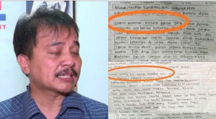 Roy Suryo Curigai Surat Wasiat Teroris Makassar dan Mabes Polri: Bahasanya Mirip

