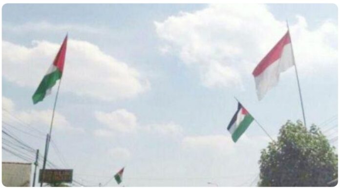 Parah! Beberapa Warga Yogya Kibarkan Bendera Palestina Jelang 17 Agustus, TNI-Polri 