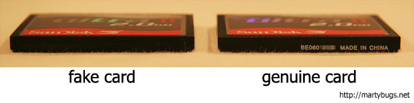 ID bikebike99 jualCF SANDISK ULTRA 4GB kemungkinan PALSU