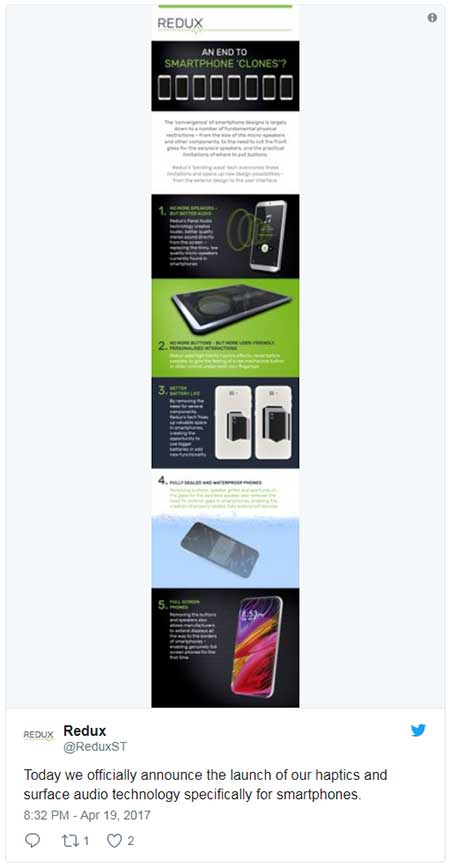 Wah! Tidak Ada Speaker di Ponsel Pintar Ini