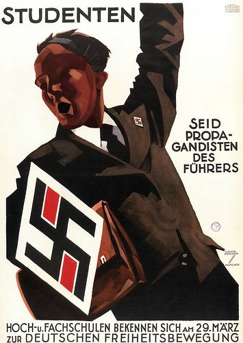 Poster-Poster Propaganda Nazi
