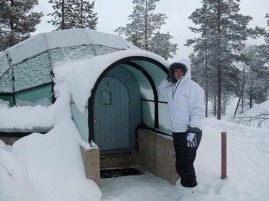 Kakslauttanen igloo village, Hotel dg Pemandangan Alam Yg menakjubkan.