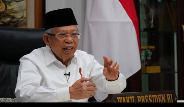 Wapres Ma'ruf Amin: Ekonomi Syariah Sesuai dengan Prinsip Keadilan Masyarakat