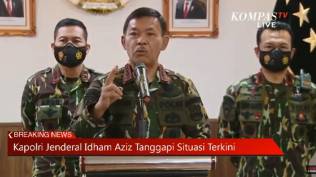 Kapolri Idham Azis Perintahkan Anak Buahnya Siaga: Pakai Helm dan Rompi Anti Peluru