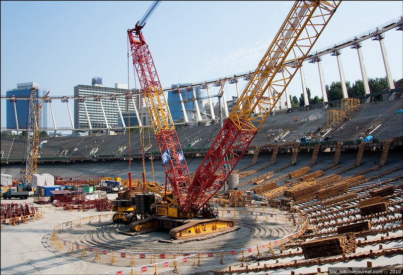 Mengintip Proses Pembangunan Olympic Stadium Kiev,Stadion Gelaran Euro 2012