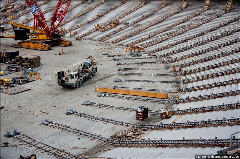 Mengintip Proses Pembangunan Olympic Stadium Kiev,Stadion Gelaran Euro 2012