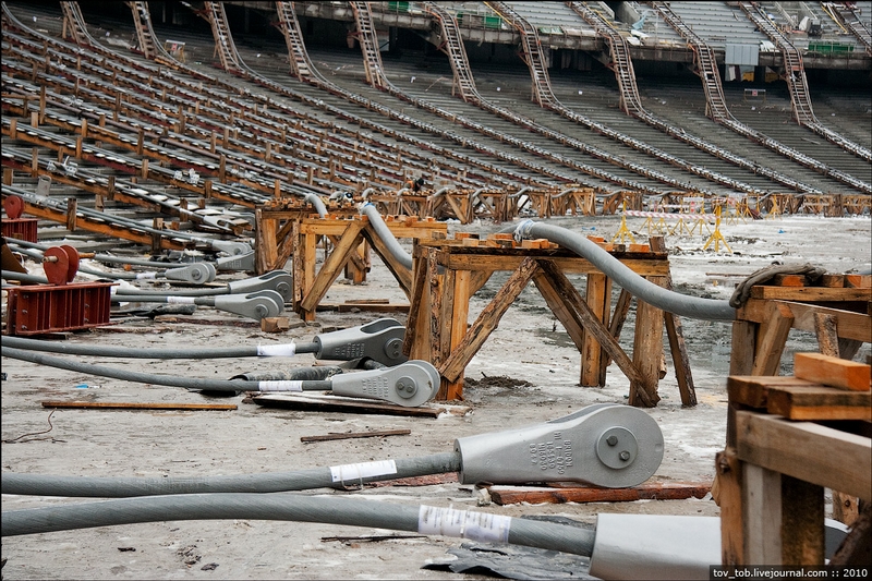 Mengintip Proses Pembangunan Olympic Stadium Kiev,Stadion Gelaran Euro 2012