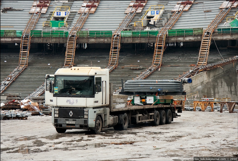 Mengintip Proses Pembangunan Olympic Stadium Kiev,Stadion Gelaran Euro 2012