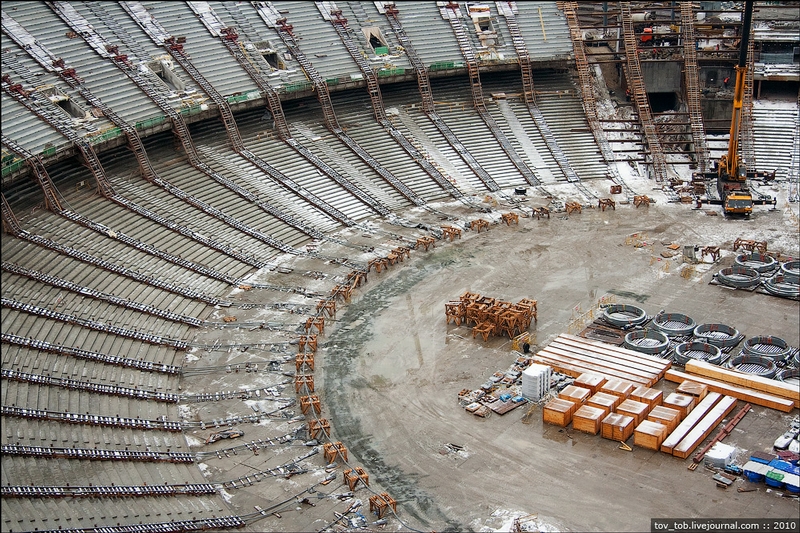 Mengintip Proses Pembangunan Olympic Stadium Kiev,Stadion Gelaran Euro 2012