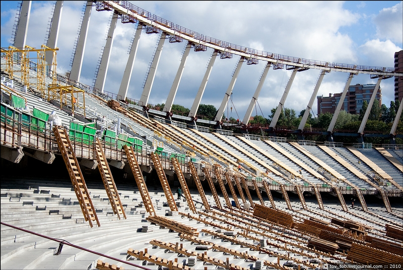 Mengintip Proses Pembangunan Olympic Stadium Kiev,Stadion Gelaran Euro 2012