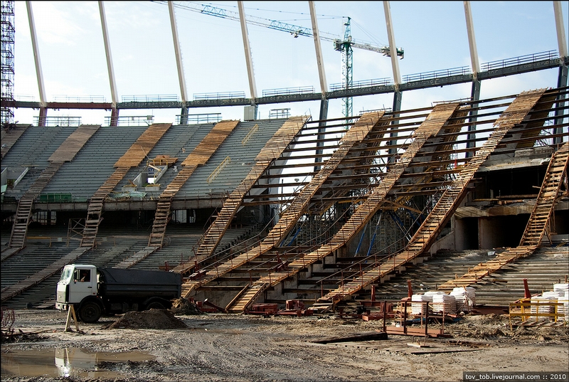 Mengintip Proses Pembangunan Olympic Stadium Kiev,Stadion Gelaran Euro 2012