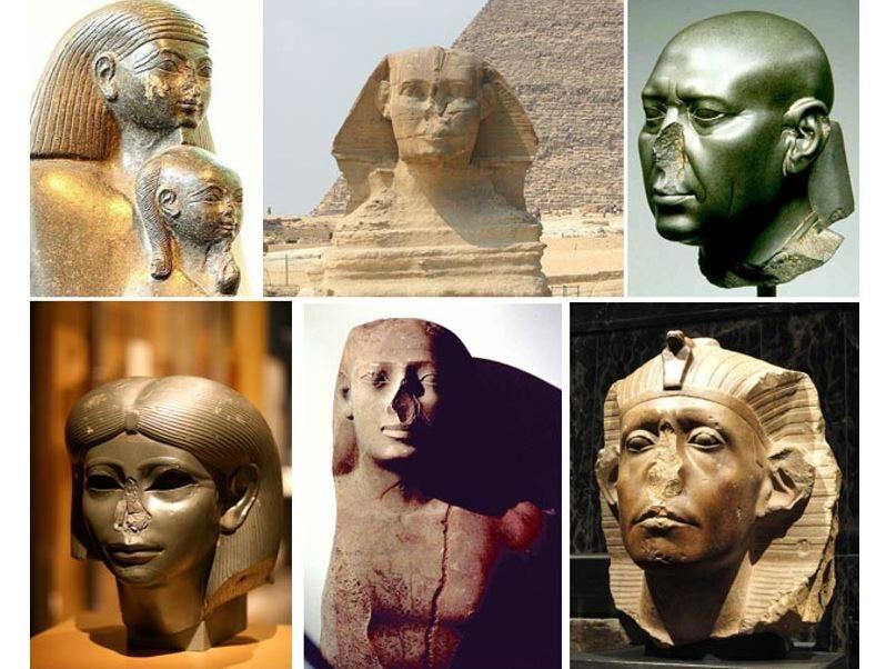 Mengapa Patung-patung Kuno Banyak Mengalami Kerusakan di Bagian Hidung? 
