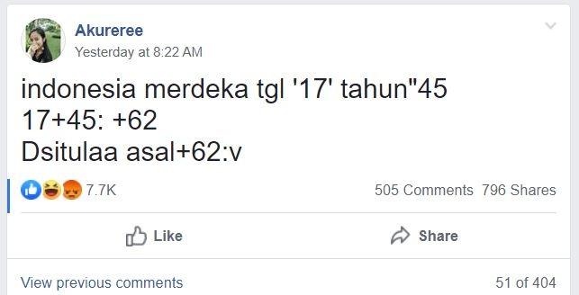 Wow, Atas Cocoklogi Netizen Akhirnya Terungkap Asal Usul Indonesia Disebut Negara +62