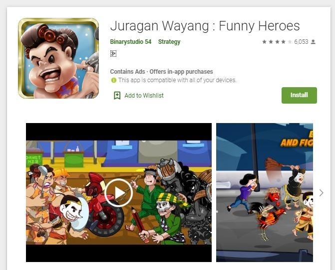 7 Game Android Buatan Indonesia Bertema Pahlawan !!!