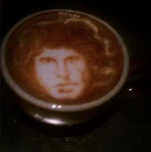 Print Foto Agan Dalam Segelas Latte..