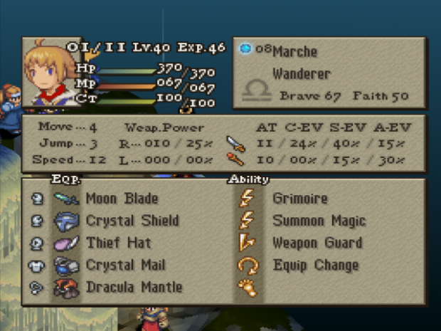 Final Fantasy Tactic Mod 1.3 by Insane Diffculty (Emulator)