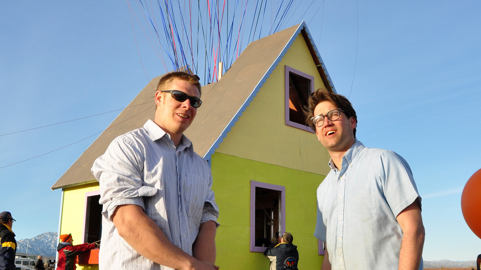 Flying House Di FILM &#039;UP&#039; (REAL)
