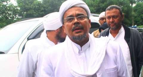 Foto Habib Rizieq sebagai DPO Sudah Disebar