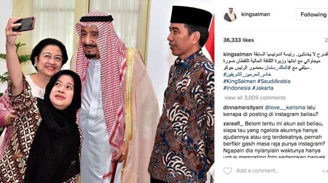 Benarkah Media Arab Kecam &quot;Wefie&quot; Mega, Puan, dan Raja Salman?