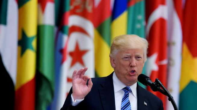 Pidato di Arab Saudi, Trump: Usir Ekstrimis dari Negara Anda!