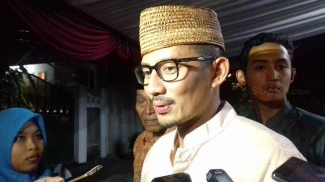 Sandiaga Uno Klaim Bisa Prediksi Waktu Kebakaran Pasar