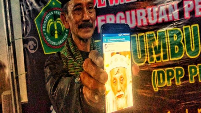 Usai Tsunami, Pendekar Banten Marah Ada Foto Ulama Bertulis Kafir di Jidat