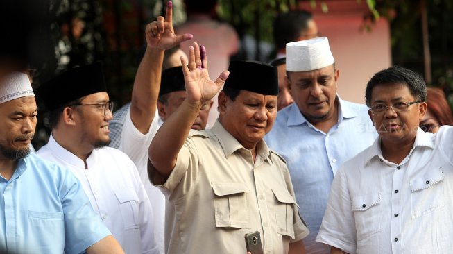 Prabowo Klaim Menang dan Sujud Syukur, WPAN: Datanya dari Mana?
