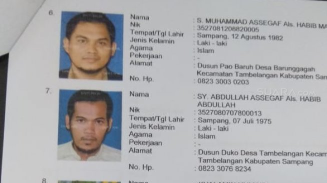 Nama Habib Masuk Buruan Polisi, Ini 21 Buronan Pembakar Polsek Tambelangan