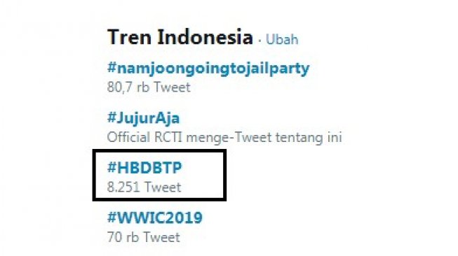 Ahok Ultah Ke-53, Warganet Kangen Jakarta Sebelum Dipimpin Anies