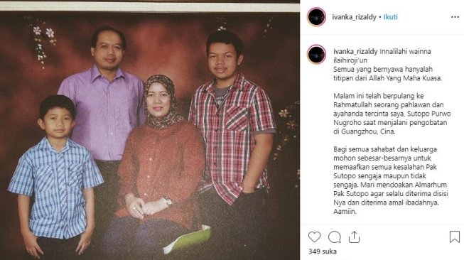 Sutopo Kanker Paru-paru Meski Tidak Merokok dan Makan Sehat, Kok Bisa?