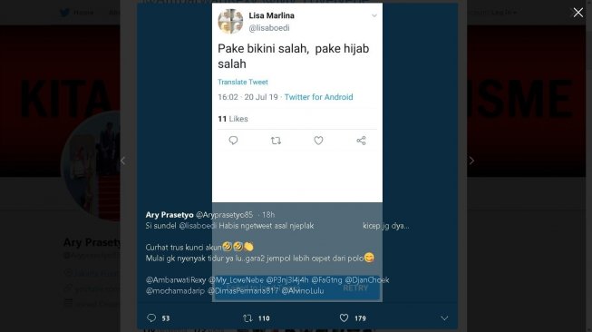 Dianggap Lecehkan Perempuan Bali, Berikut 5 Fakta Soal Lisa Marlina