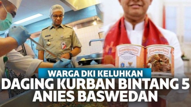 Waga DKI kecewa Dengan Program Daging Kurban Bintang 5 ala Anies