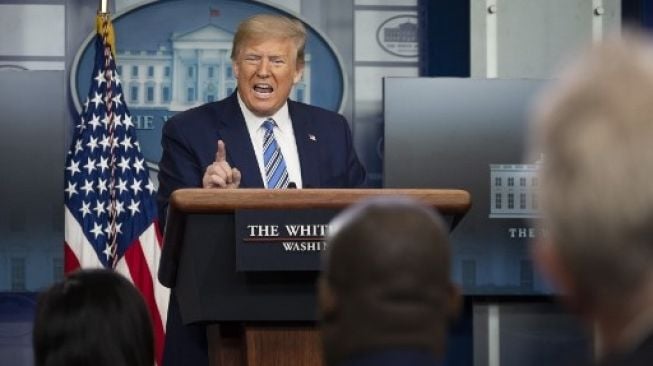 Murka Disebut Bakal Lumpuh Akibat Corona, Trump: AS Takkan Jadi Komunis!